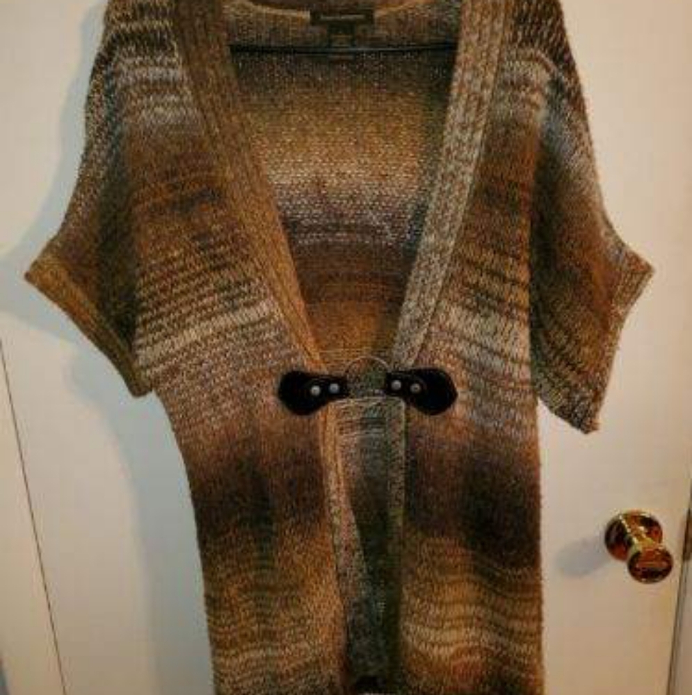 Susan lawrence cardigan sweater size L